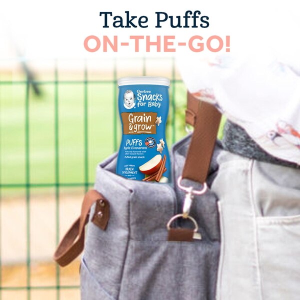 Gerber, Stage 3 Baby Food, Blueberry Puffs, 1.48 OZ