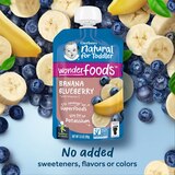Gerber Natural for Toddler, WonderFoods Banana Blueberry Toddler Food, 3.5 OZ, thumbnail image