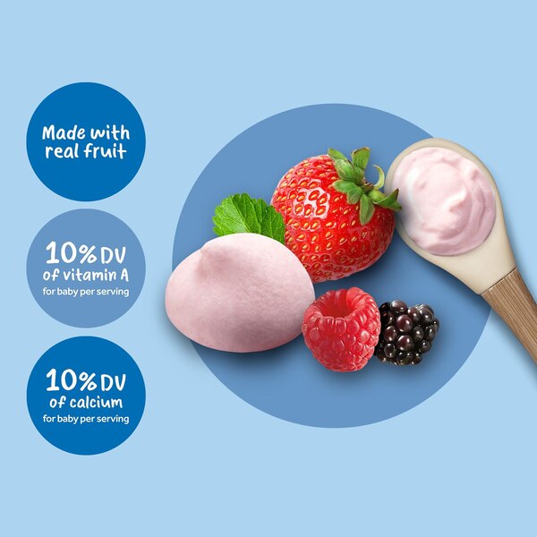 Gerber, Snacks for Baby Yogurt Melts, Mixed Berries, 1 OZ