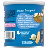 Gerber Snacks for Baby Lil Crunchies Veggie Dip Puffs, 1.48 OZ, thumbnail image