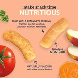 Gerber Snacks for Baby Lil Crunchies Veggie Dip Puffs, 1.48 OZ, thumbnail image