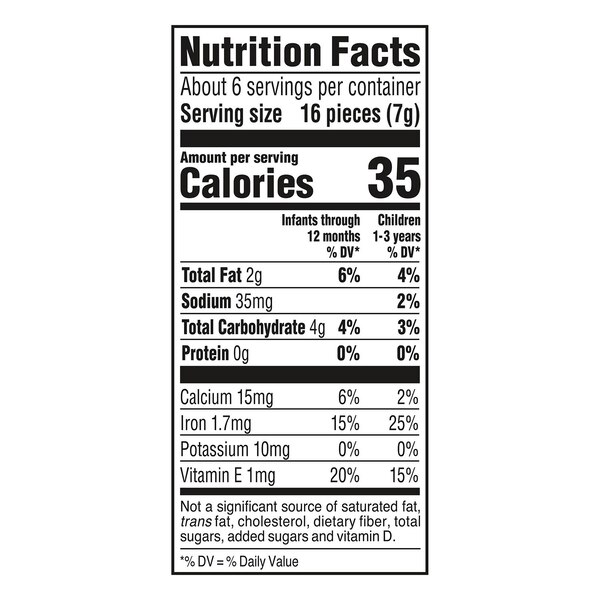 Gerber Snacks for Baby Lil Crunchies Veggie Dip Puffs, 1.48 OZ