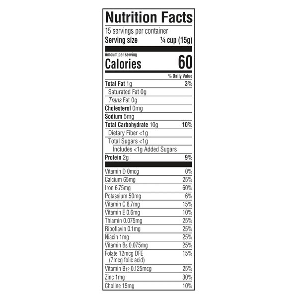 Gerber Organic 1st Foods Grain&Grow Oatmeal Cereal, 8 OZ