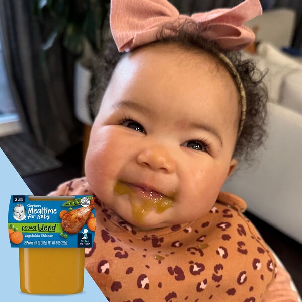 Gerber 2nd Foods Baby Foods, Vegetable Chicken Dinner, 2 PK, 4 OZ