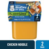 Gerber powerblend 2nd Foods Baby Foods, Chicken Noodle, 4 OZ, thumbnail image