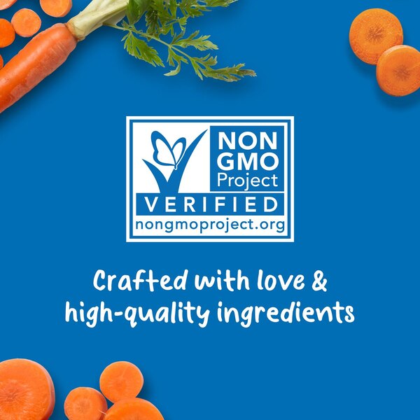 Gerber 2nd Foods Natural for Baby Baby Food, Carrots, 2 PK, 4 OZ