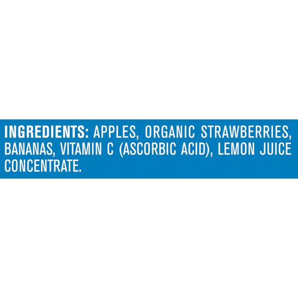 Gerber 2nd Foods Natural for Baby Baby Food, Apple Strawberry Banana, 2 PK, 4 OZ