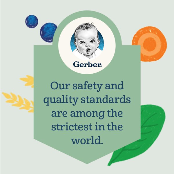 Gerber 2nd Foods Natural for Baby Baby Food, Apricot Mixed Fruit, 2 PK, 4 OZ