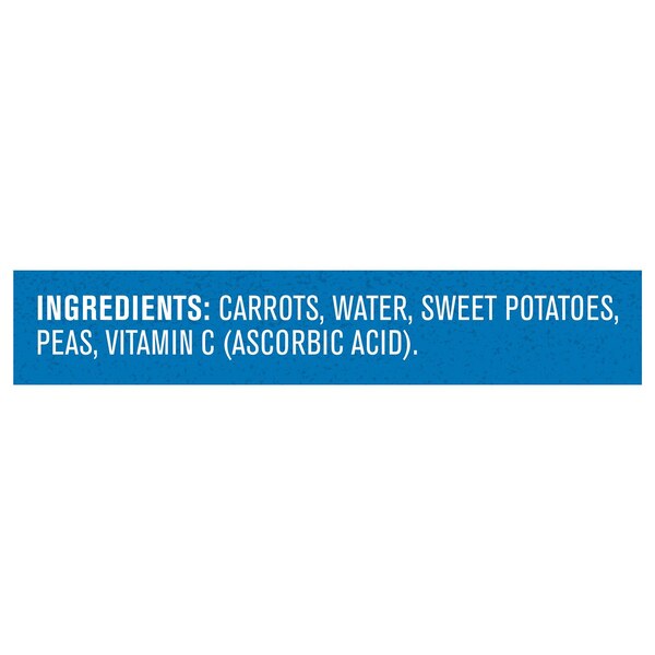 Gerber 2nd Foods Natural for Baby Veggie Power Baby Food, Carrot Sweet Potato Pea, 2 CT, 4 OZ