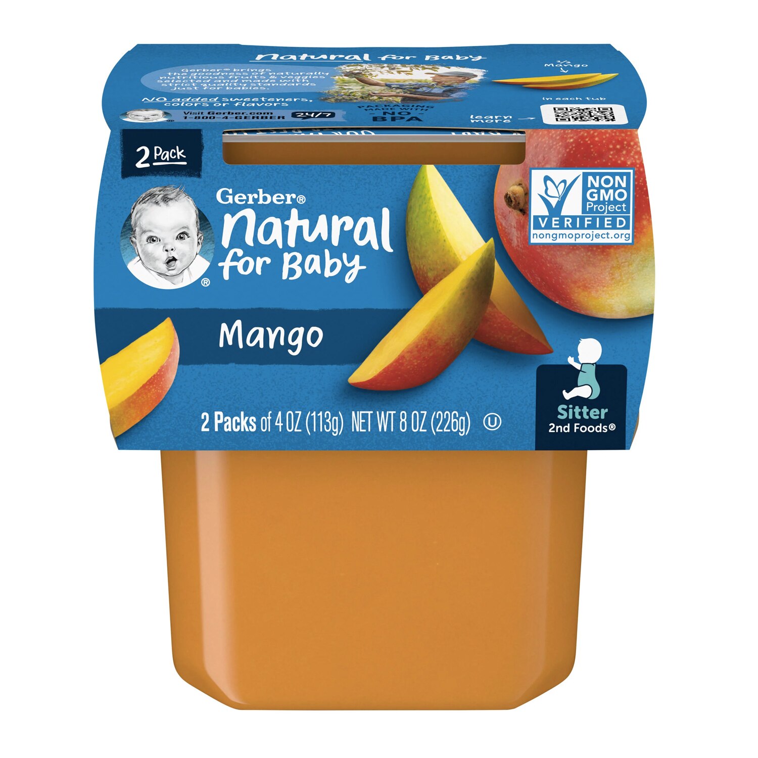 2 ND FOODS MANGO MP 8 2X4OZ