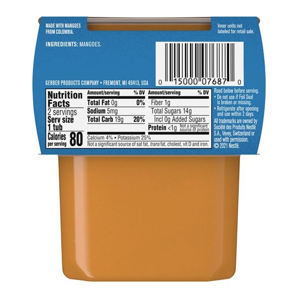 2 ND FOODS MANGO MP 8 2X4OZ