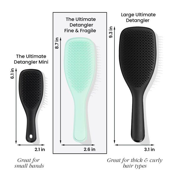 Tangle Teezer The Ultimate Fine & Fragile Detangling Brush, Jade