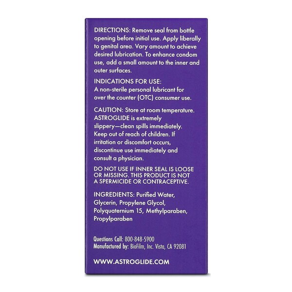 Astroglide Personal Lubricant And Moisturizer, 2.5 OZ