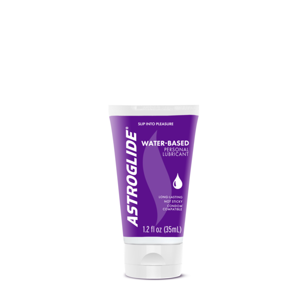 Astroglide Travel Size Water-Based Personal Lubricant, 1.2 OZ