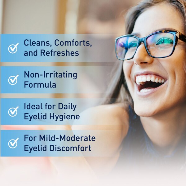 OCuSOFT Original Lid Scrub Eyelid Cleanser, 30 CT