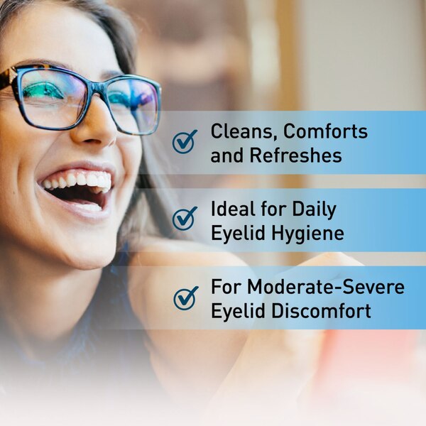 OCuSOFT Plus Lid Scrub Eyelid Cleanser, 30CT