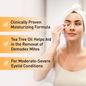 OCuSOFT Lid Scrub Oust Eyelid Cleanser, 30 CT