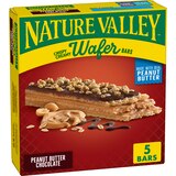 Nature Valley Peanut Butter Chocolate Crispy Creamy Wafer Bars, 5 ct, thumbnail image 1 of 3
