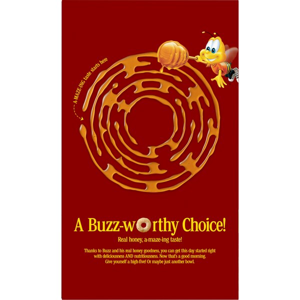Honey Nut Cheerios Cereal, Family Size, 18.8 OZ
