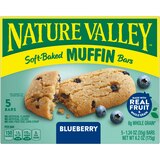 Nature Valley Soft-Baked Muffin Bars, Blueberry, 5 ct, 6.2 oz, thumbnail image