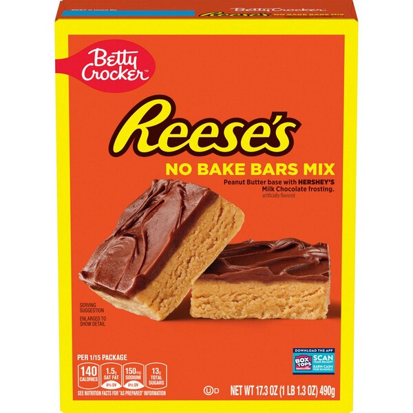 Betty Crocker, No Bake Reese's Bars, 17.03 oz