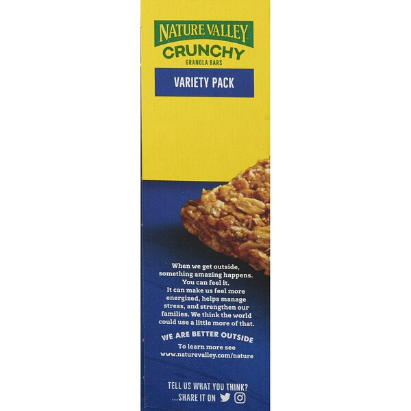 Nature Valley Crunchy Granola Bars, Variety Pack, 6 ct, 8.94 oz
