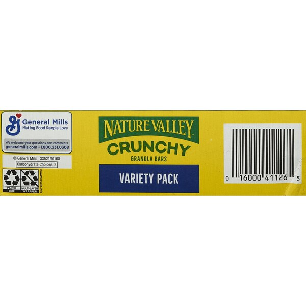 Nature Valley Crunchy Granola Bars, Variety Pack, 6 ct, 8.94 oz