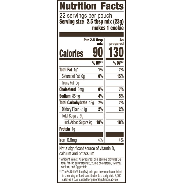 Betty Crocker Oatmeal Cookie Mix, 17.5 OZ