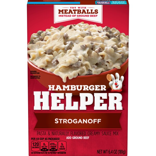 Hamburger Helper Stroganoff 6.4 oz