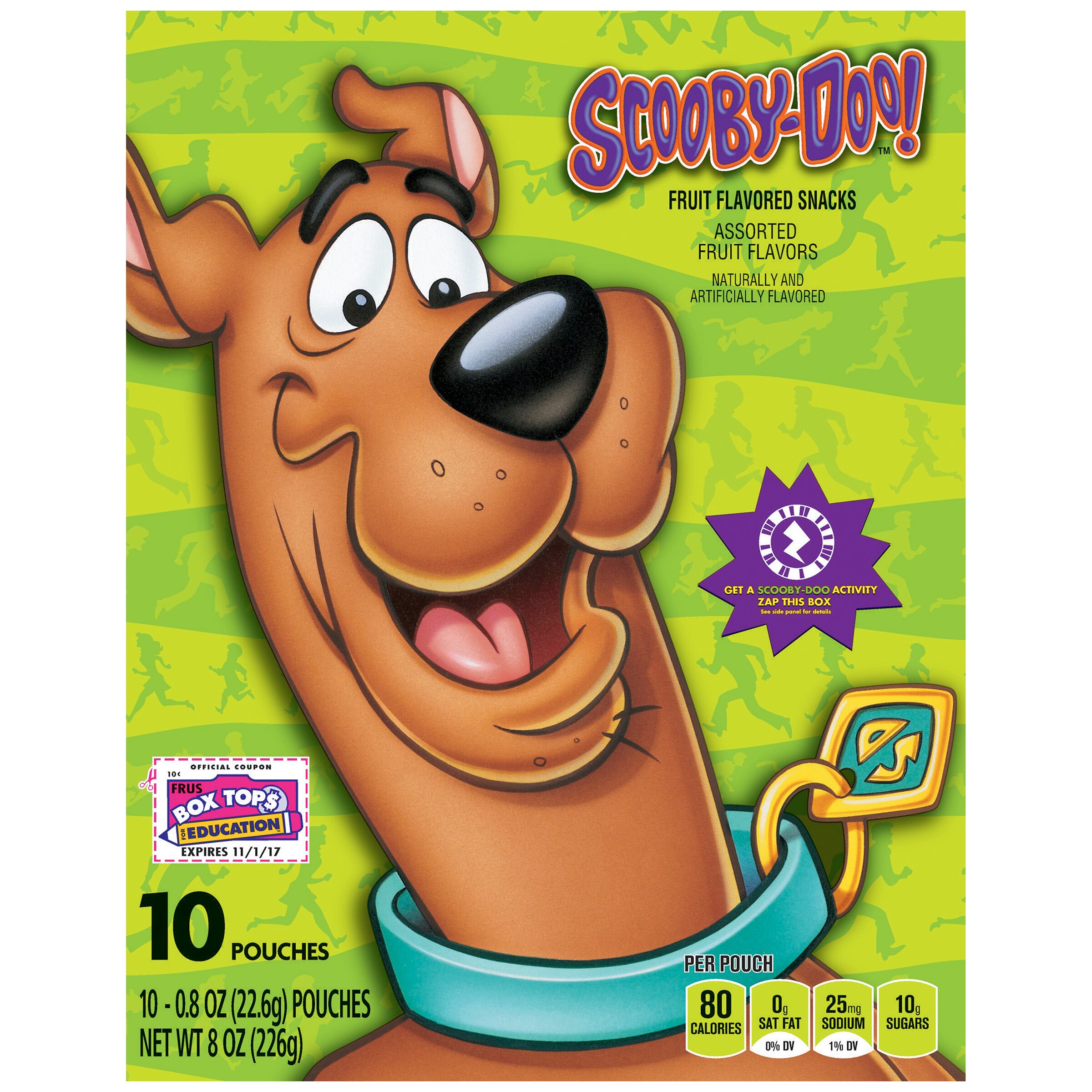 Scooby-Doo - Refrigerios con sabor a fruta, surtidos