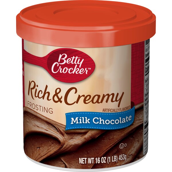 Betty Crocker Rich & Creamy Milk Chocolate Frosting, 16 oz