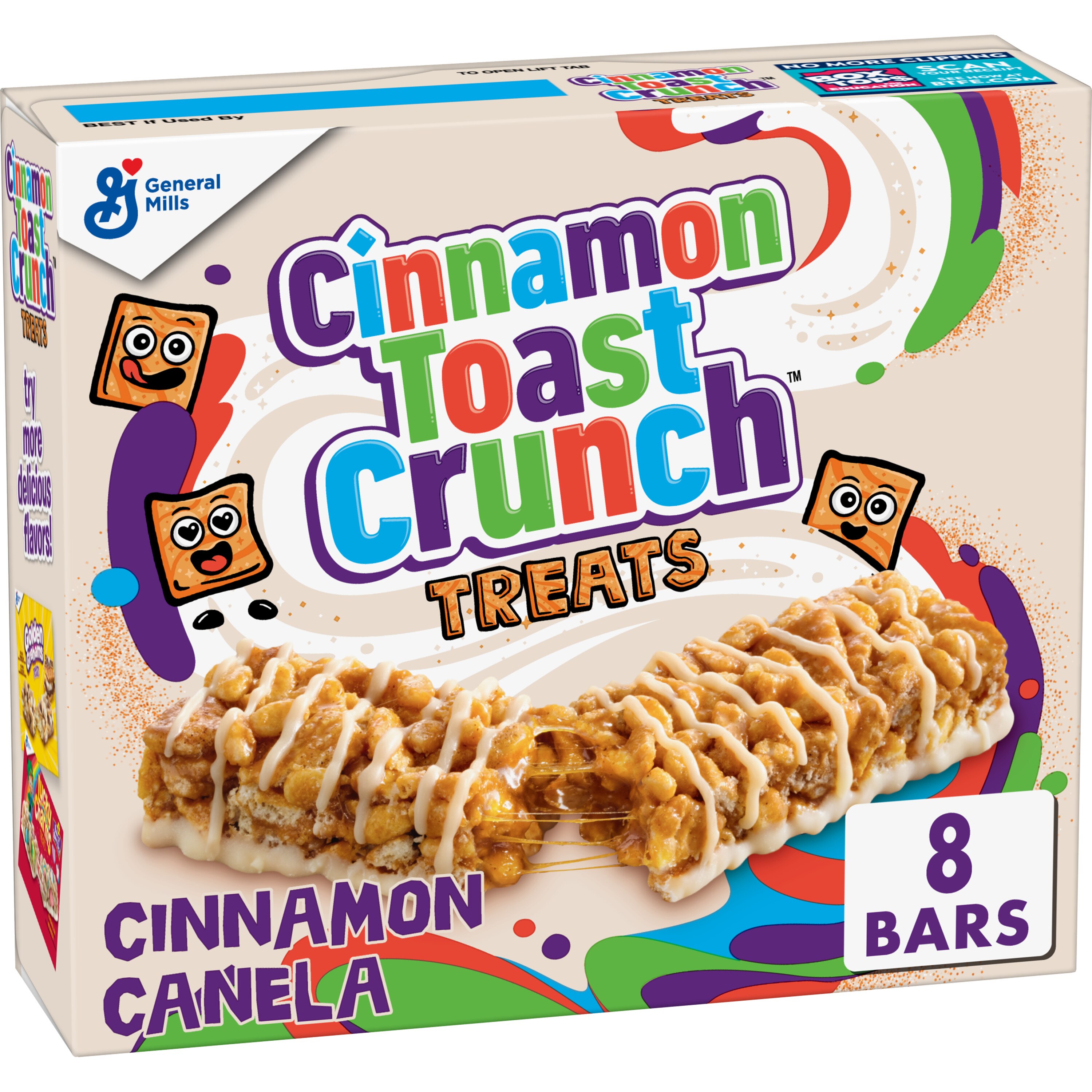Cinnamon Toast Crunch Treat Bars, 8 CT