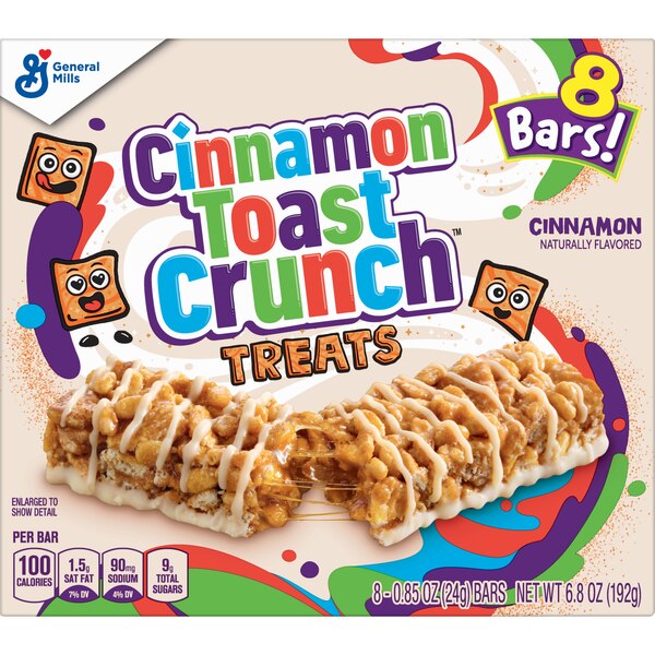 Cinnamon Toast Crunch Treat Bars, 8 ct, 6.8 oz