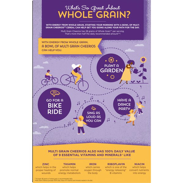 Cheerios MultiGrain Cereal, 12 oz