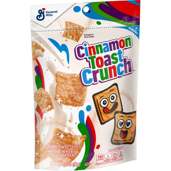Cinnamon Toast Crunch Cereal Pouch, 3.5 oz