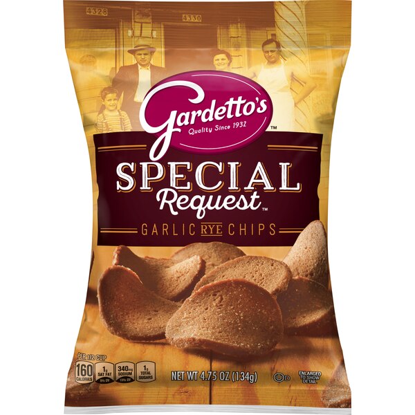 Gardetto's Special Request Garlic Rye Chips, 4.75 oz