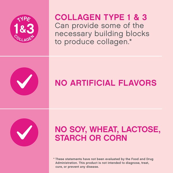 NeoCell Super Collagen Peptides, Unflavored, Powder, 7 oz., 1 Canister