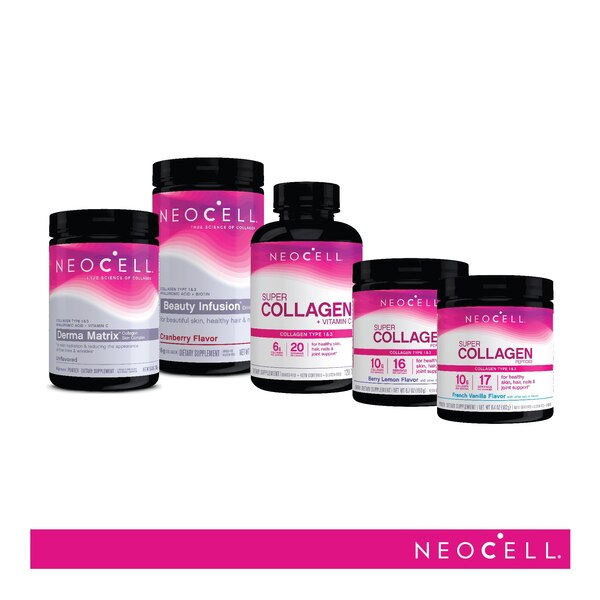 NeoCell Super Collagen With Vitamin C and Biotin, Tablet, 180 Count, 1 Bottle