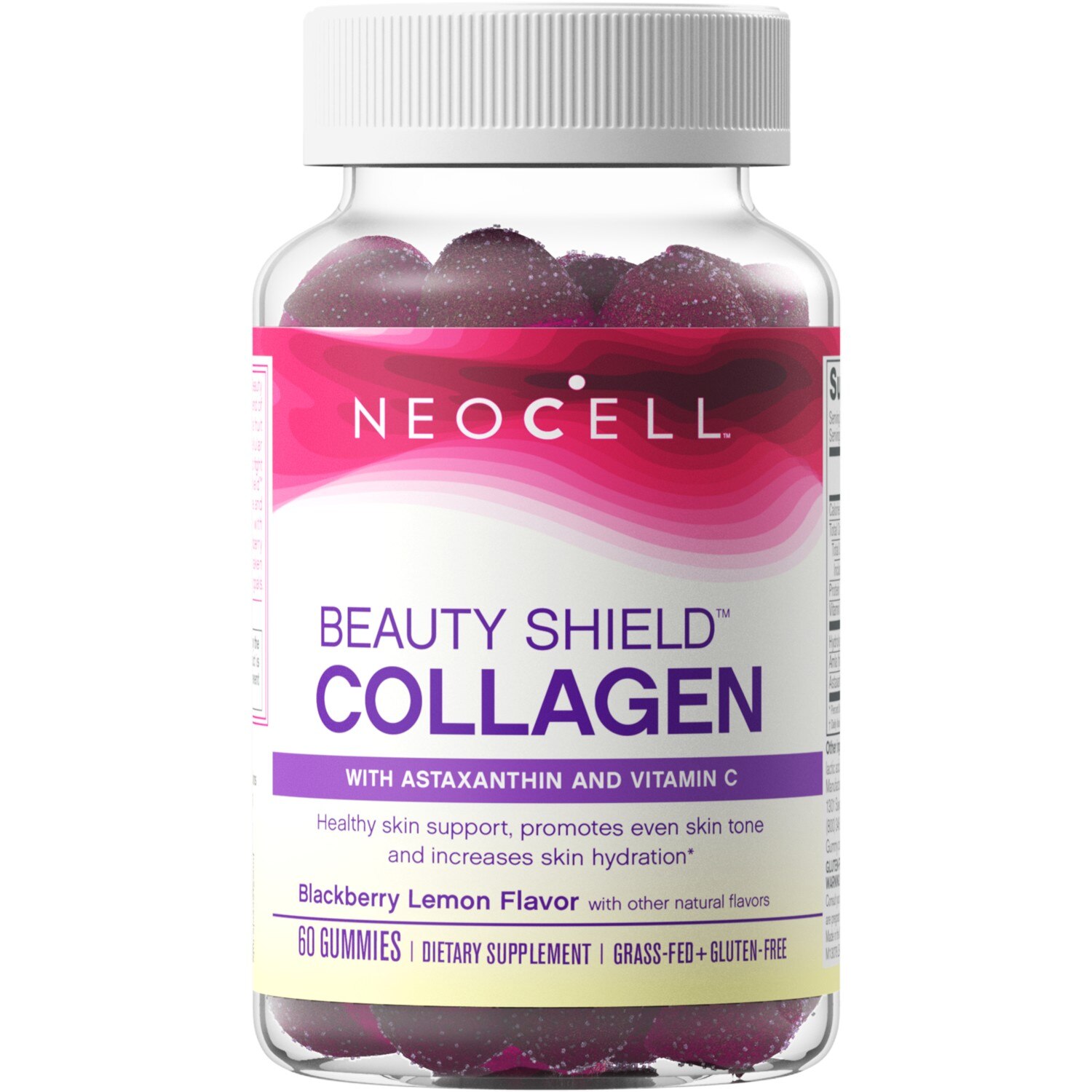 NeoCell Beauty Shield Collagen with Astaxanthin and Vitamin C, 60 CT