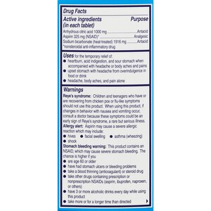 Alka-Seltzer Original Effervescent Tablets, 36 Count, 12 Count