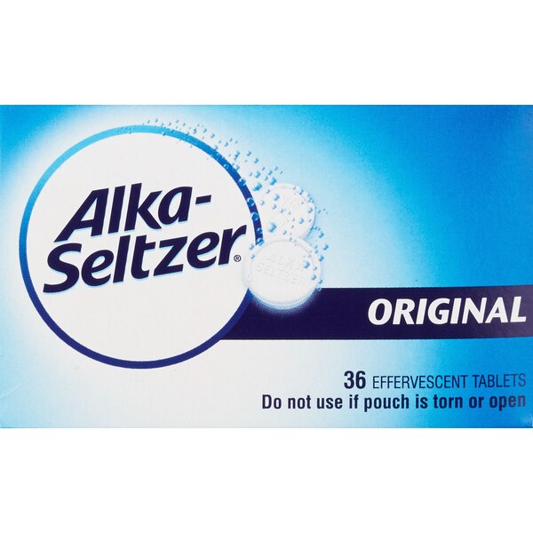 Alka-Seltzer - Tabletas efervescentes, Original