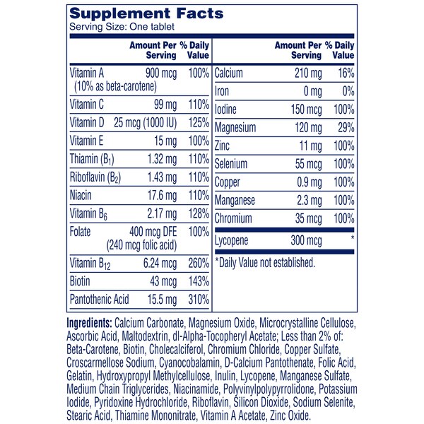 One A Day Men's Multivitamin Tablets, 200 CT