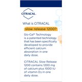 Citracal Slow Release 1200 Calcium With Vitamin D3, Caplets, 80 CT, thumbnail image