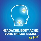 Alka-Seltzer Plus Severe Cold & Flu Day + Night Honey Lemon Mix-In Packets, 6ct, thumbnail image