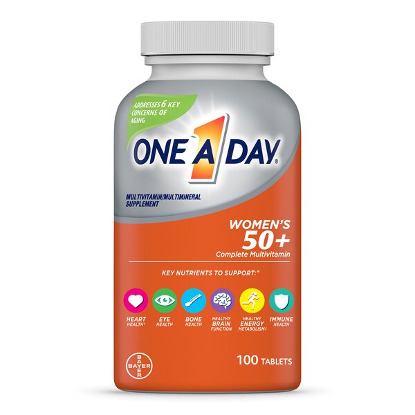 One A Day Women's 50+ Healthy Advantage Multivitamin Tablets
