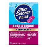 Alka-Seltzer Plus Maximum Strength Cold & Cough PowerMax Gels, 24 CT, thumbnail image