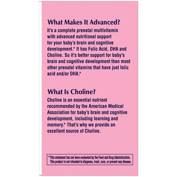 One A Day Prenatal Advanced Multivitamin Softgels & Tablets