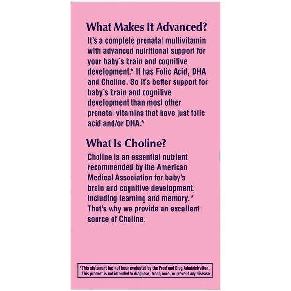 One A Day Prenatal Advanced Multivitamin Softgels & Tablets