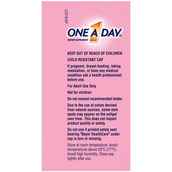 One A Day Prenatal Advanced Multivitamin Softgels & Tablets