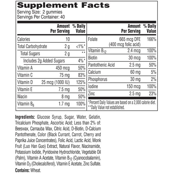 One A Day Women's Multivitamin Gummies